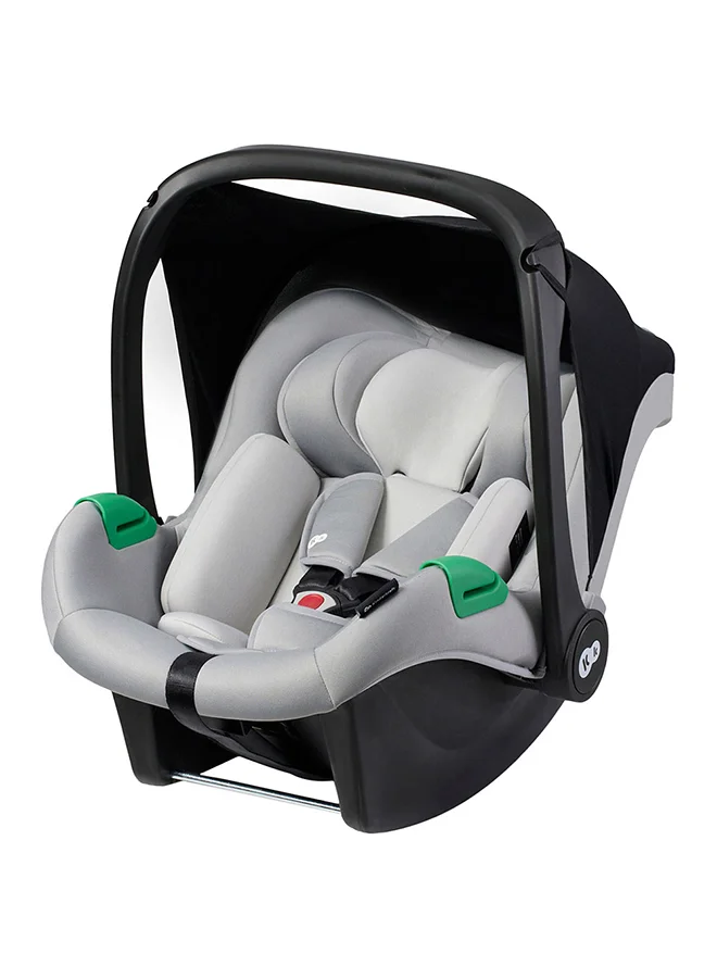 Kinderkraft Mink Pro I-Size Car Seat (Grey, 0-13kg) Premium Infant Carrier for Safety and Comfort auks9