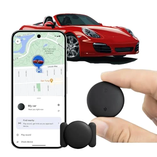 YIALT GPS Car Locator Magnetic Real-Time Tracking Device (Waterproof, 365-Day Battery Life) 3blf5