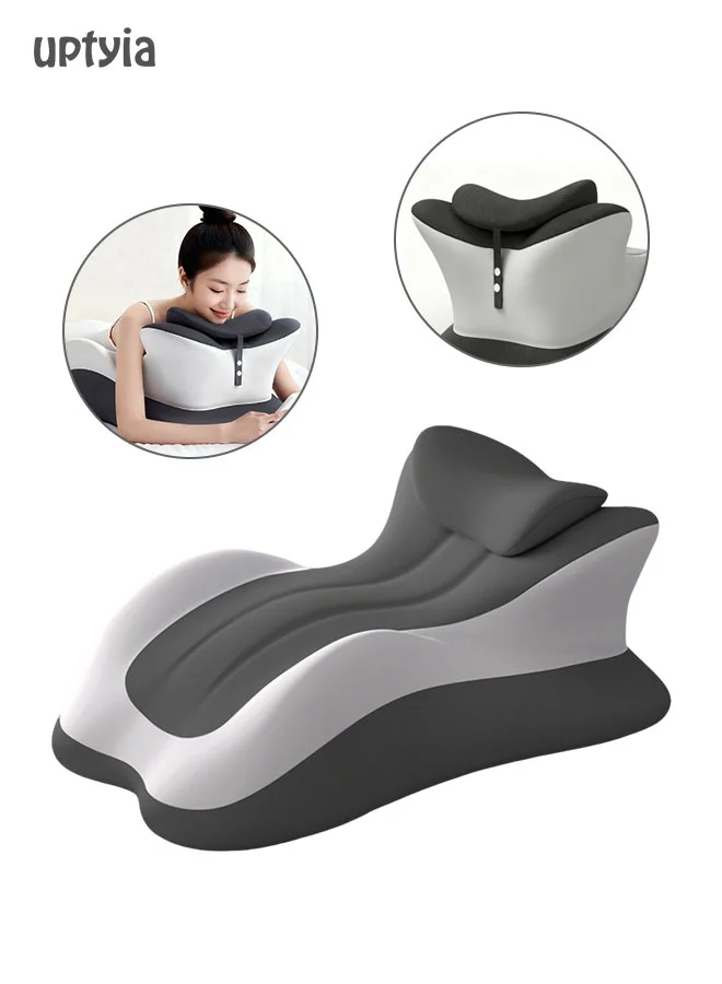 Uptyia Memory Foam Wedge Pillow for Bed Back Support and Leg Elevation (Premium Orthopedic Reading Pillow for Adults) 9754z