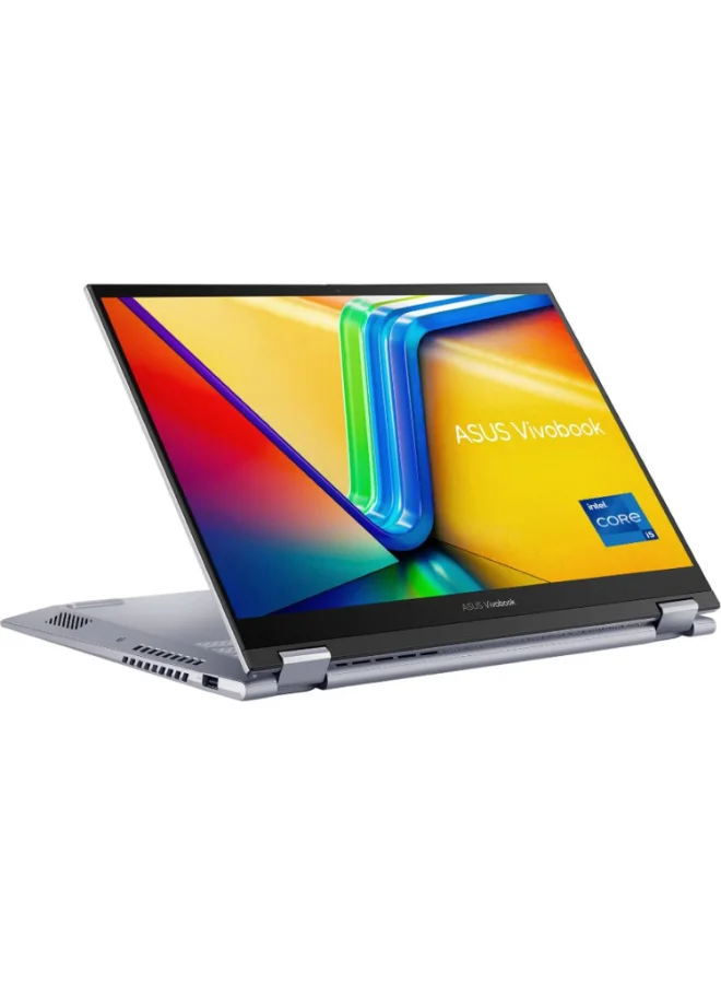 Premium 2-in-1 Touchscreen Laptop 14-Inch Display Intel Core i5 16GB RAM 512GB SSD Windows 11 Home (Transparent Silver) jl6k1