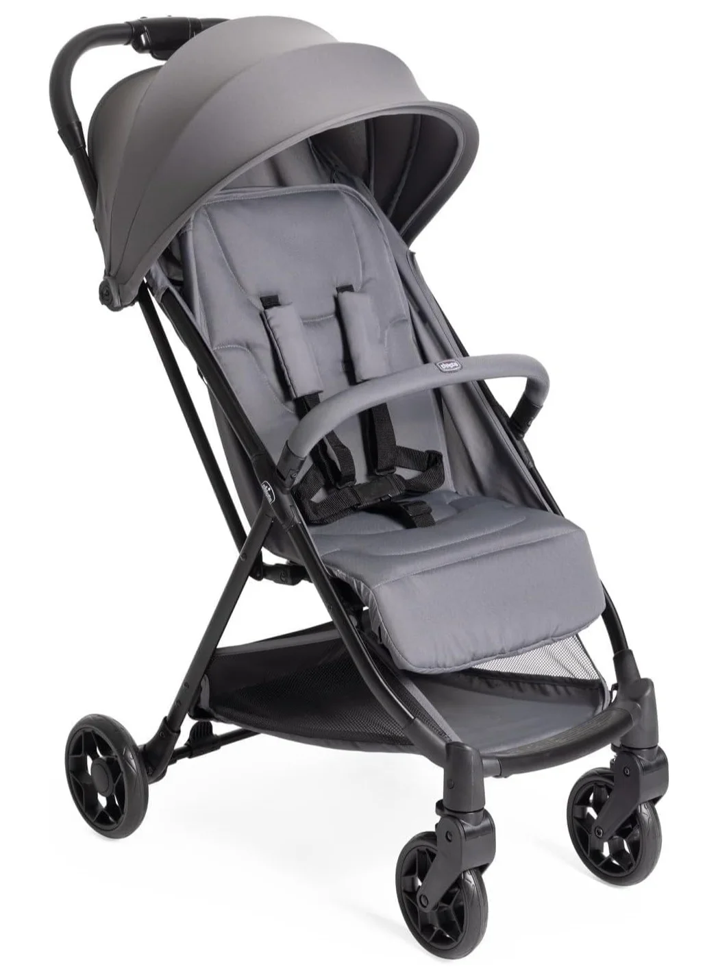 Premium Lightweight Folding Pushchair for Infants and Toddlers (Max Load 25 kg, Adjustable Footrest) kzloe