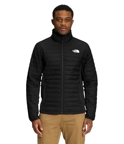 Premium Hybrid Performance Jacket Water Resistant Breathable Insulation For Men (Black, Medium) fvw6h