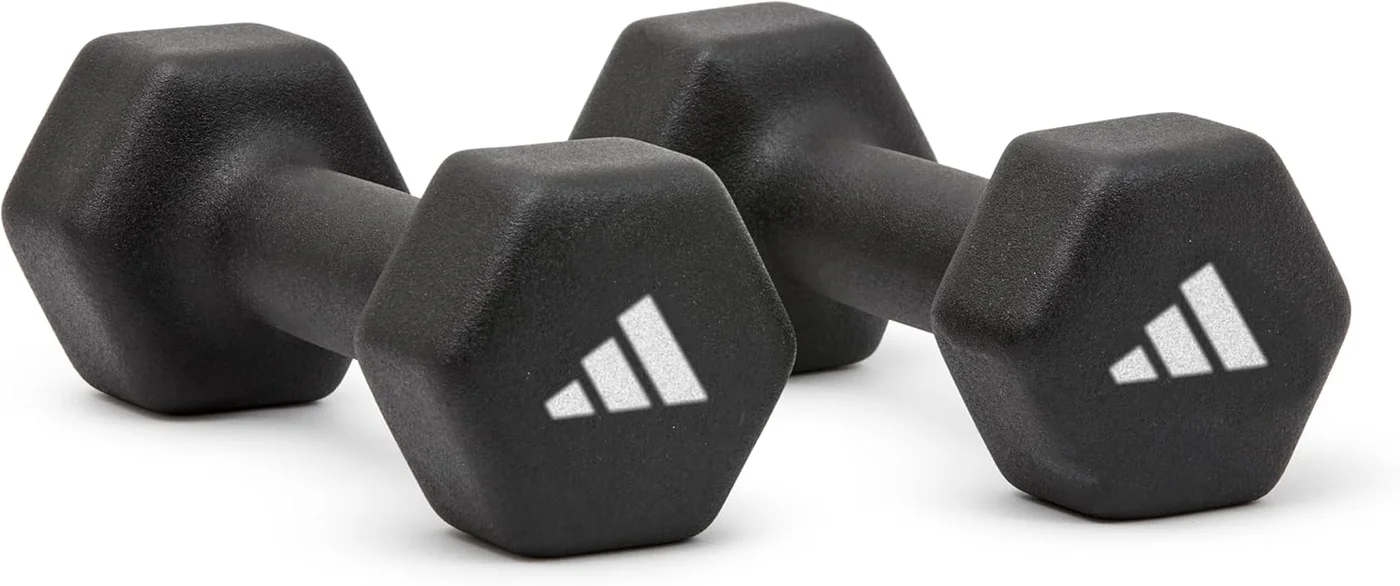 Premium Neoprene Coated Dumbbells Non-Slip Hand Weights for Strength Training (3 kg Pair) k31xb
