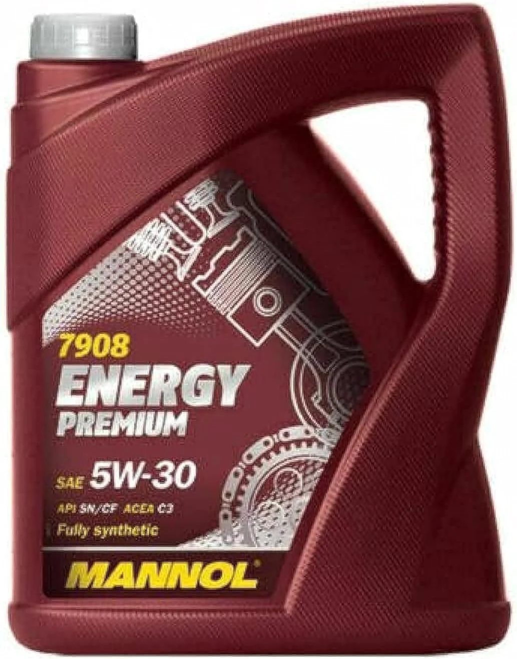 MANNOL Energy 5W-30 Fully Synthetic Engine Oil with Esters (Premium Performance Lubricant, 4 L) r2g79