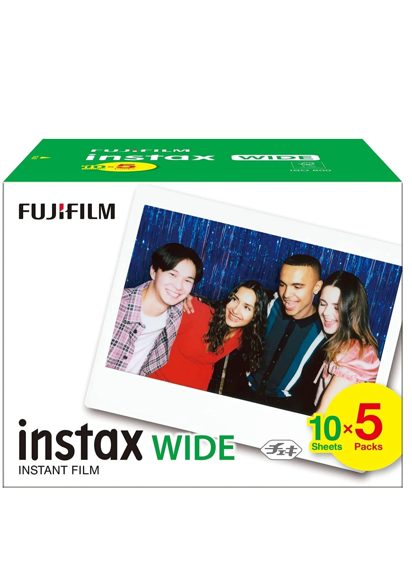 Premium Instant Film Wide Format Photo Paper (50 Sheets Pack) for Wide Series Cameras c4fxi