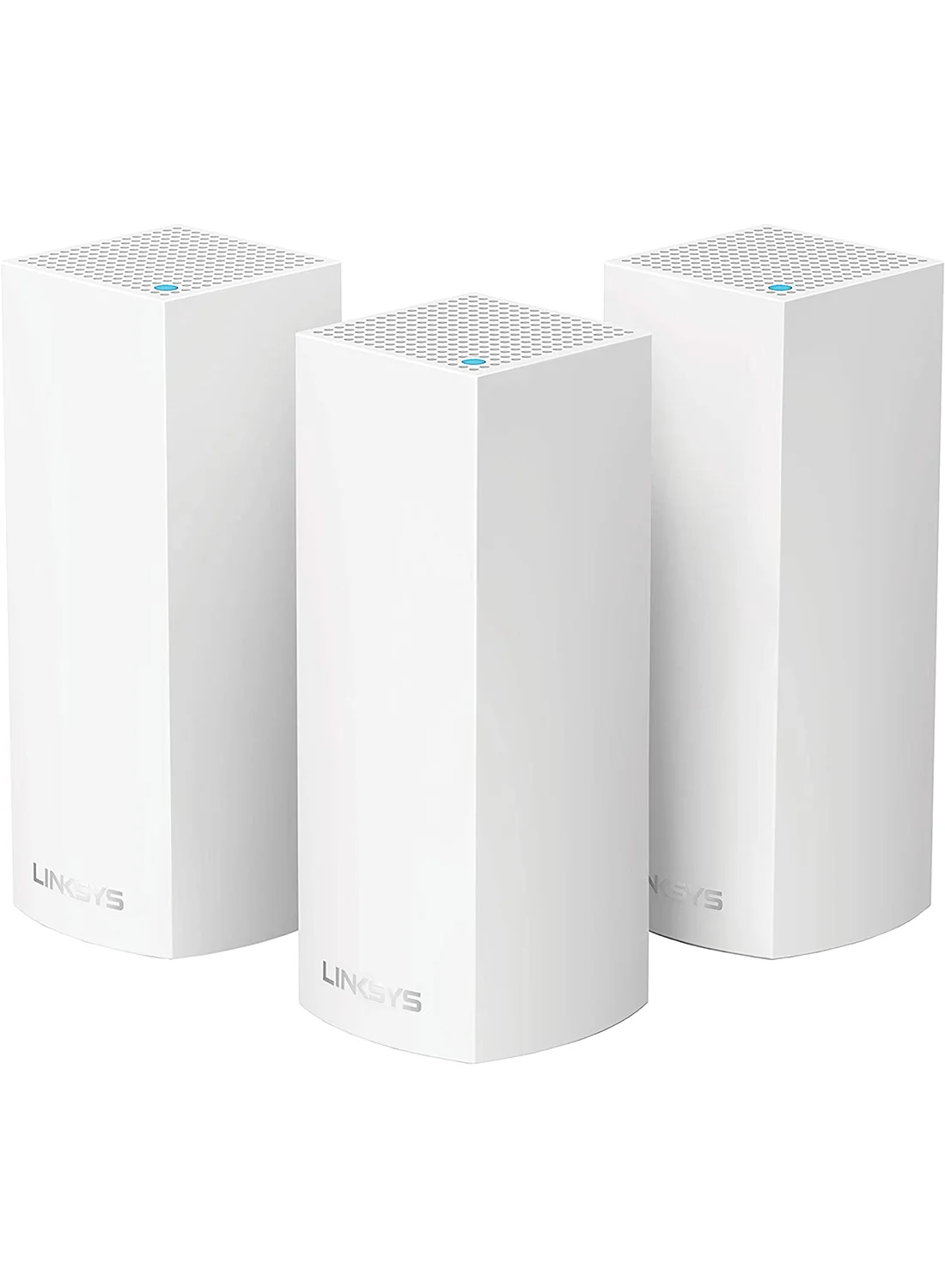 Linksys Tri-Band Whole Home Mesh Wi-Fi System (AC6600, 3-Pack, White) - Seamless Wireless Coverage for Large Homes u1lvv