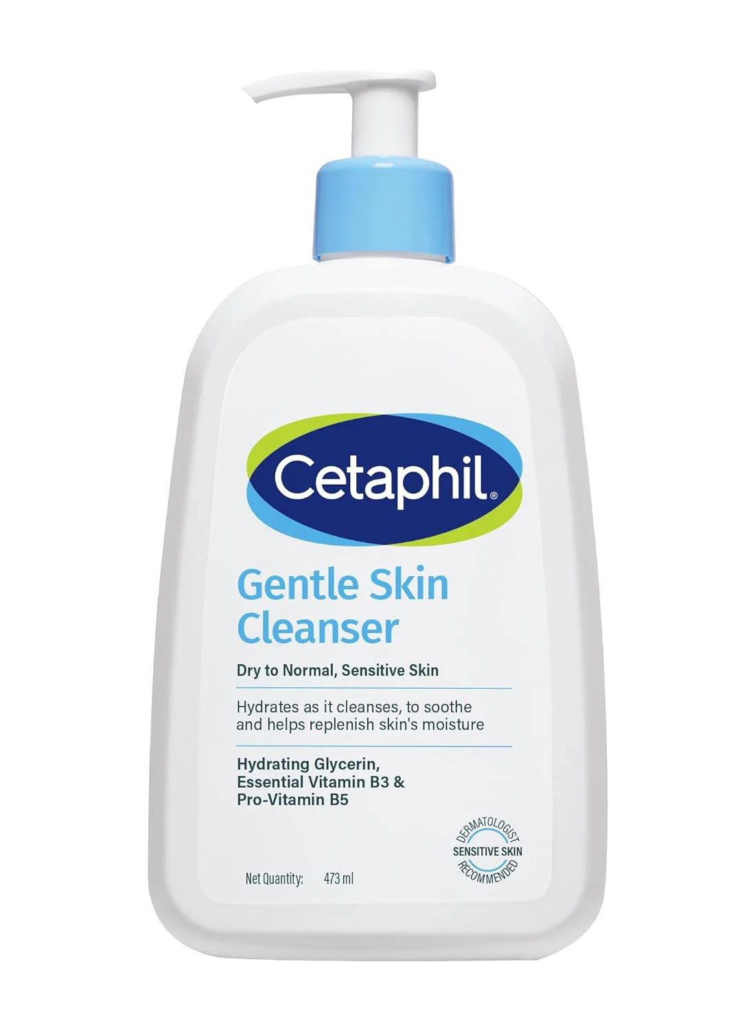 Gentle Skin Cleanser Premium Daily Face and Body Wash for All Skin Types (473 mL) fiz0c