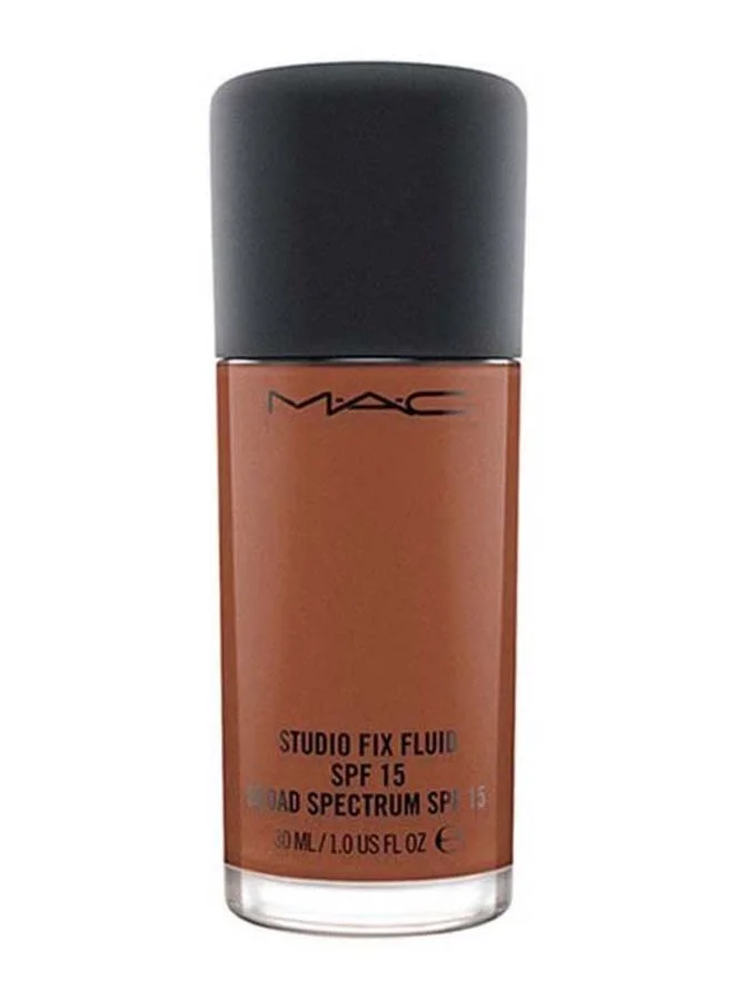 Premium Long-Wear Liquid Foundation SPF 15 for All Skin Types (Brown, 30 mL) aiceq
