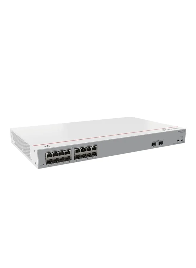 Smart 16-Port Gigabit Ethernet Switch with 2 GE SFP Ports PoE+ Support (White, 124W PoE Power) mxt36