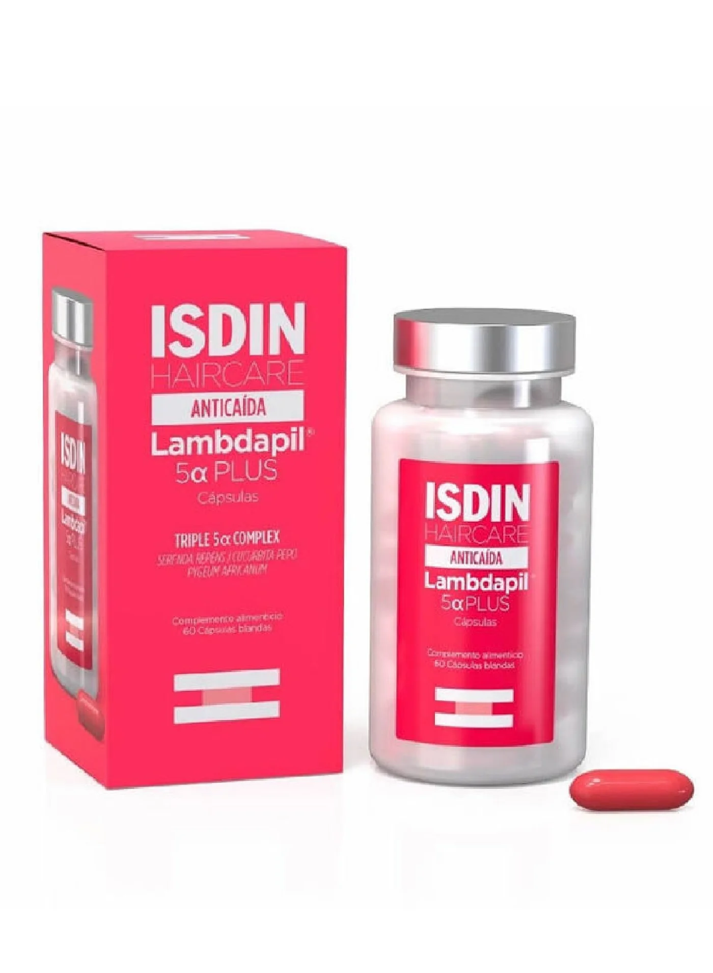 ISDIN Lambdapil 5a Plus Hair Density Support Supplement (60 Capsules) fx5nm