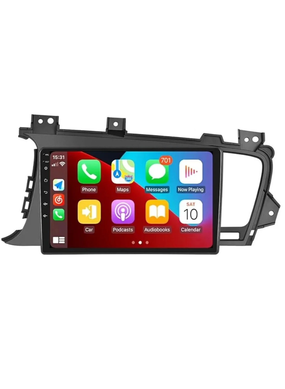 Vierex Android Car Stereo Screen for Kia Optima K5 2010-2013 Premium Wireless CarPlay Android Auto (4GB RAM, 10-inch) zvbsu