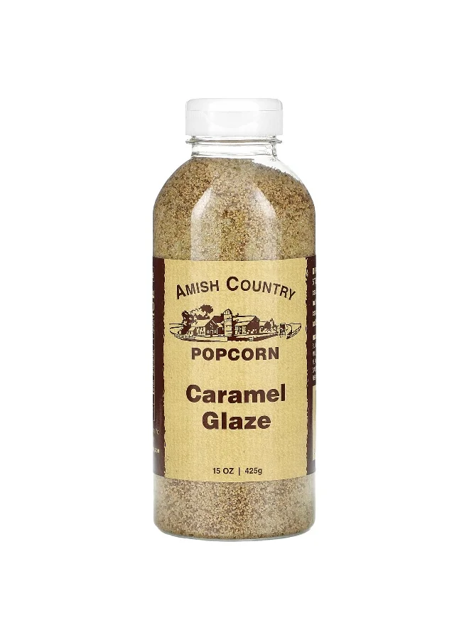 Amish Country Popcorn Glaze Caramel Flavoring Premium Sweet Coating (425 g) t2e5o