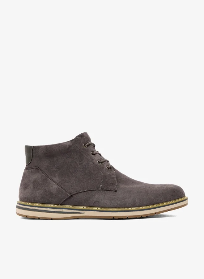 Seventy Five Casual Welt Detail Ankle Chukka Boots Premium Leather Footwear for Men hscpp