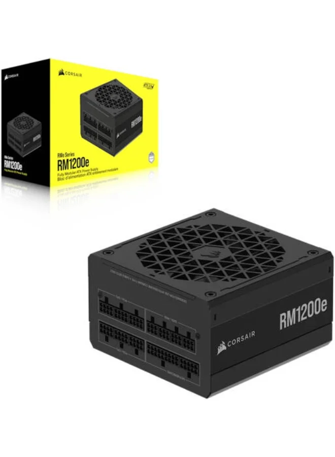Premium 1200W Fully Modular ATX 3.1 Power Supply Unit, 80 Plus Gold Certified, PCIe 5.1 Ready with 12V-2x6 Connector, Compact 150mm Design (Black) 8svem