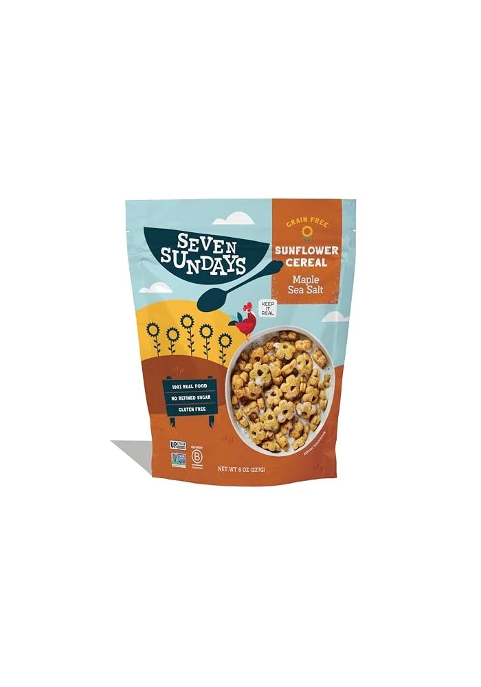 Seven Sundays Maple Sea Salt Gluten-Free Cereal (Premium Grain-Free Breakfast, 227 g) 2lt18