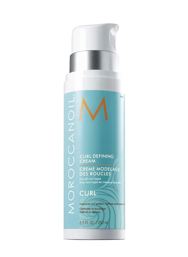 MOROCCANOIL Curl Defining Cream Premium Hair Styling Treatment for Defined Bouncy Curls (250 mL) 6t6e5