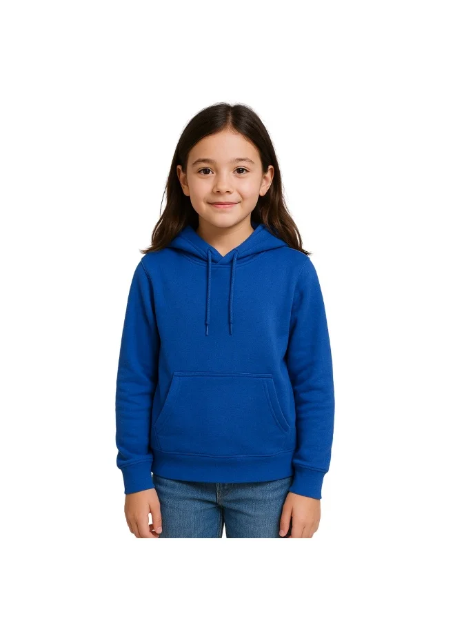 PRINTSHOP4ME Girls Long Sleeve Hooded Pullover Soft Cotton Hoodie with Kangaroo Pocket for School and Daily Wear (Kids) 9h5tk