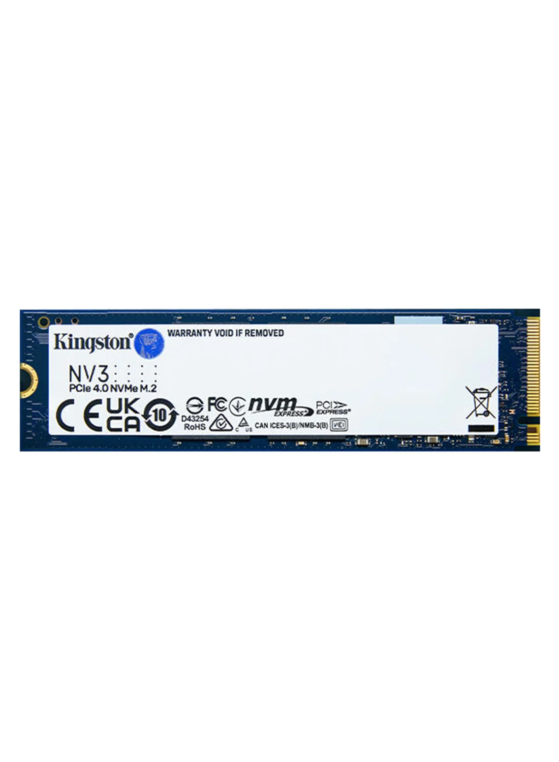 Kingston NV3 2TB M.2 2280 NVMe PCIe 4.0 Internal SSD High-Speed Storage Drive (2TB) 6ve9q