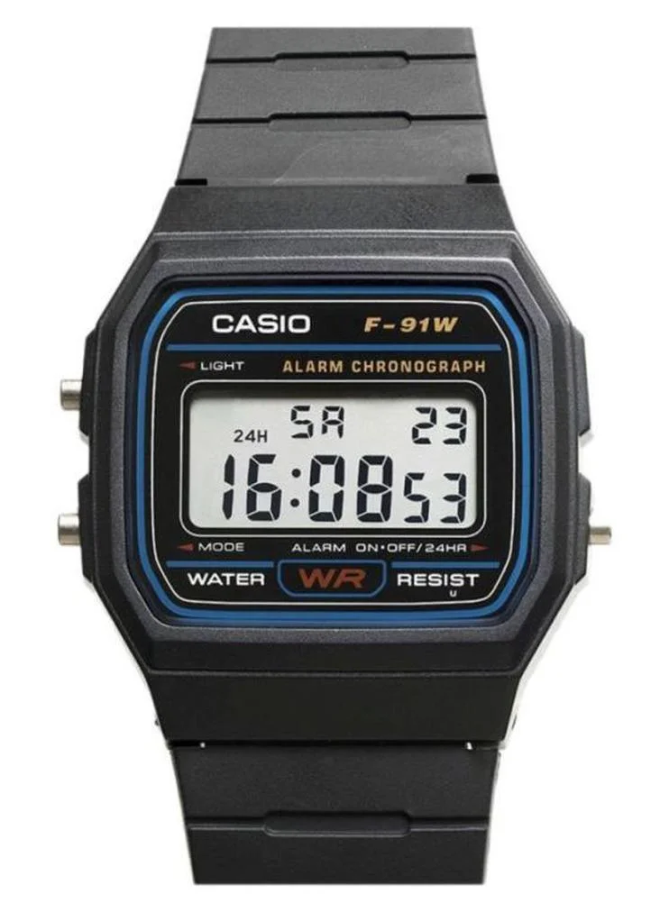 Vintage Digital Sport Watch for Boys Resin Band Lightweight Quartz Timepiece (One Size) 0jk99