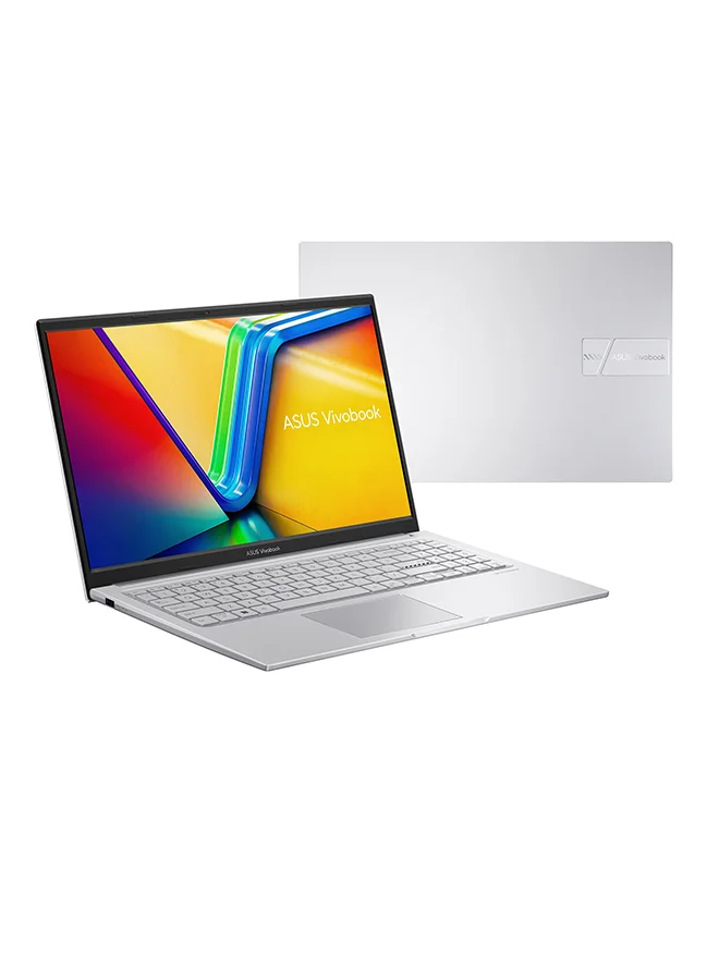 Premium 15.6-Inch Laptop, Core i7 Processor, 8GB RAM, 512GB SSD, Windows 11, English/Arabic Keyboard (Cool Silver) vwp37