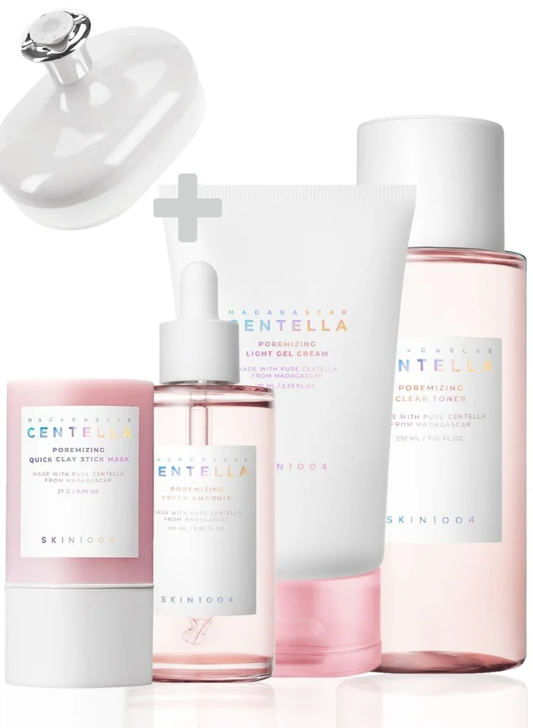 SKIN1004 Poremizing Skincare Set for Pore Refining and Oil Control (4-Piece Collection, 412 mL) wqonz
