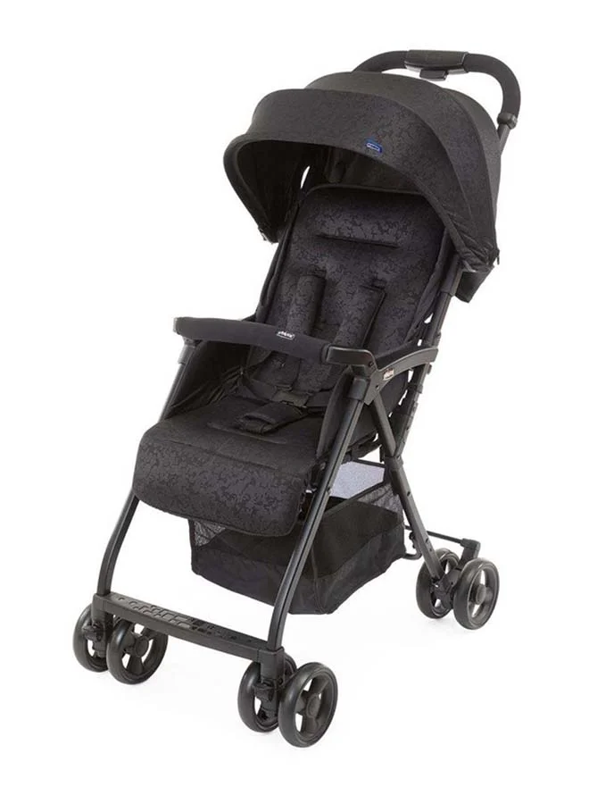 Premium Lightweight Stroller for Newborns and Toddlers (Jet Black, 0-3 Years) d5lbl