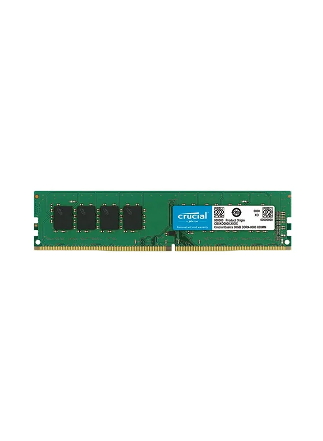 Premium DDR4 8GB 2666MHz UDIMM Desktop Memory Module (8GB, Single Pack) m06q2