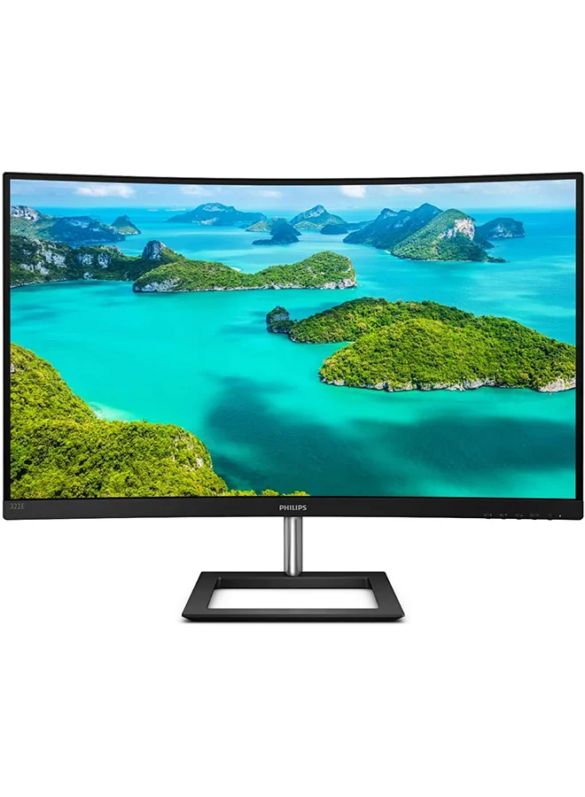 Professional 32-Inch Curved FHD Monitor VA Panel HDMI DisplayPort Connectivity (Black, 32-Inch) ebls9