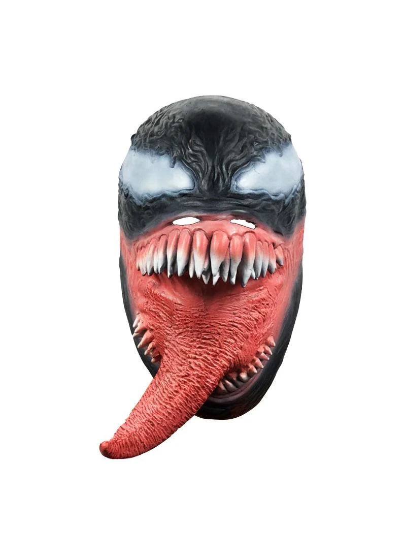 Bluejw Superhero Character Full Head Mask Premium Latex Costume Prop for Masquerade Party (Adult and Kids, One Size) ix7ht