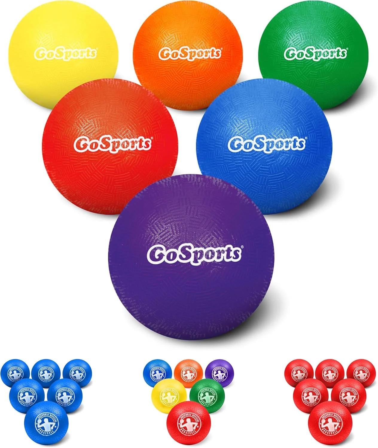 Premium Inflatable Dodgeball Set Soft-Touch No-Sting Balls for Kids and Adults (6-Pack, 18 cm) hhvzj