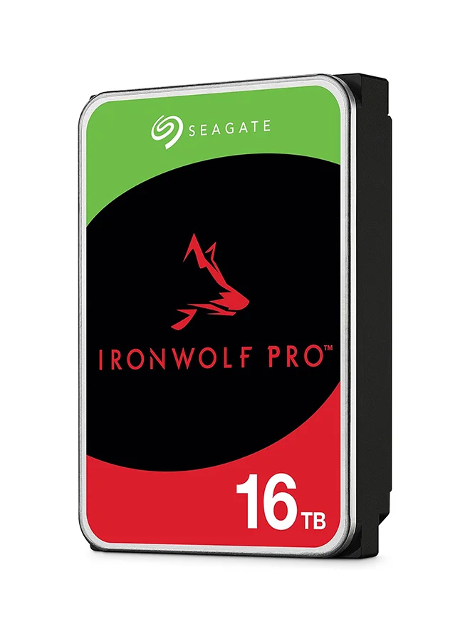 IronWolf Pro Enterprise NAS Internal HDD (3.5 Inch, 16 TB, 7200 RPM, SATA 6 Gb/s) High-Performance Storage for RAID Systems qzyfk
