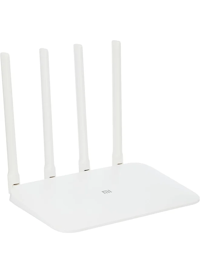 Smart Dual-Band Wireless Router High-Speed Internet Connectivity (White, 1 Unit) 2djtk