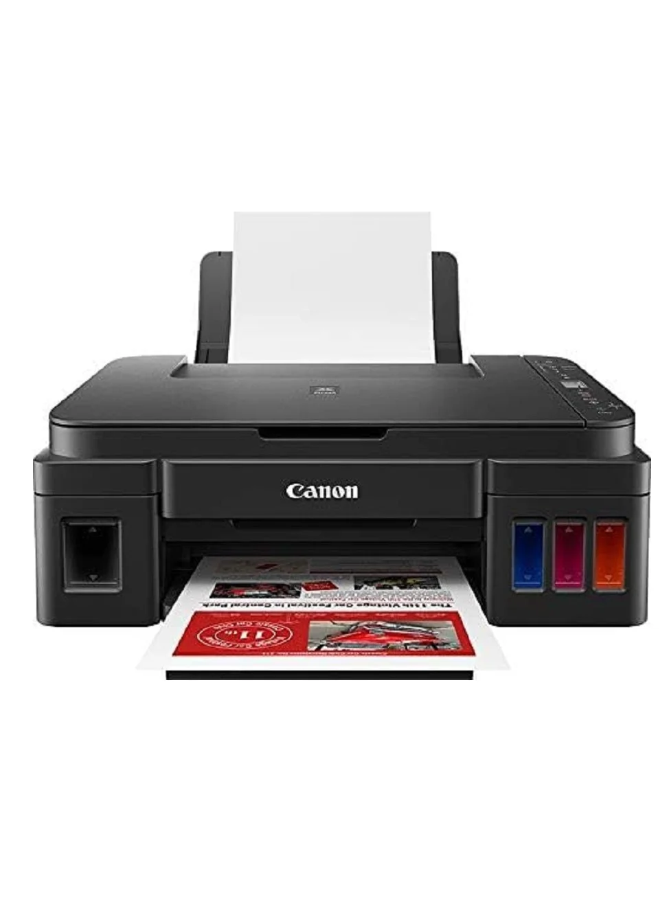 Premium All-in-One Ink Tank Printer Scanner Copier with Wi-Fi Connectivity (Black) vn9jo