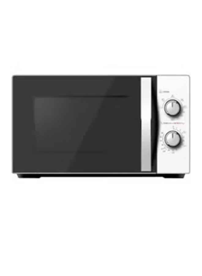 Premium Freestanding Microwave Oven 1050W High-Efficiency Heating (White, 20 L) glzsd