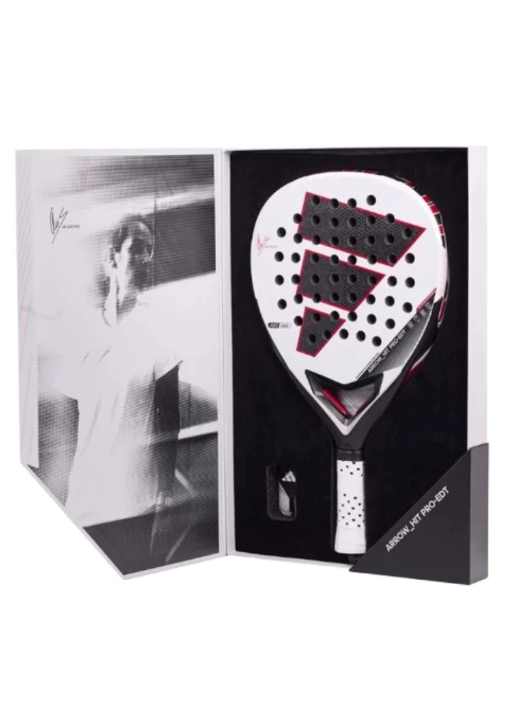 Arrow Hit Pro Padel Racket Diamond Shape Professional Performance Gear (Adult, 360g) cvwcl