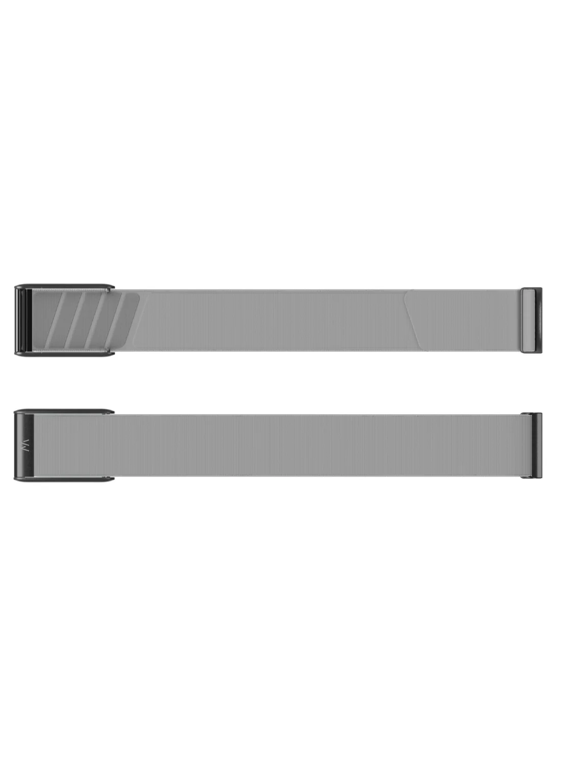 CoreKnit Fitness Tracker Wristband Premium Performance Knit Accessory for Activity and Sleep Tracking (Ash Grey, One Size) 46g1h