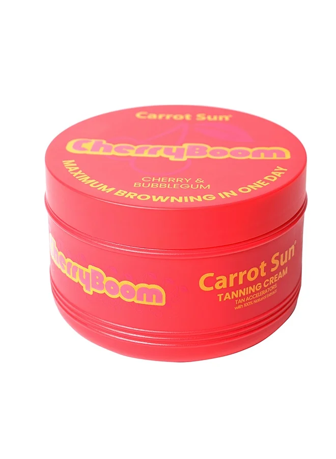 Carrot Sun Cherry Boom Tanning Cream Premium Sun-Kissed Glow Formula (350 mL) f13yw