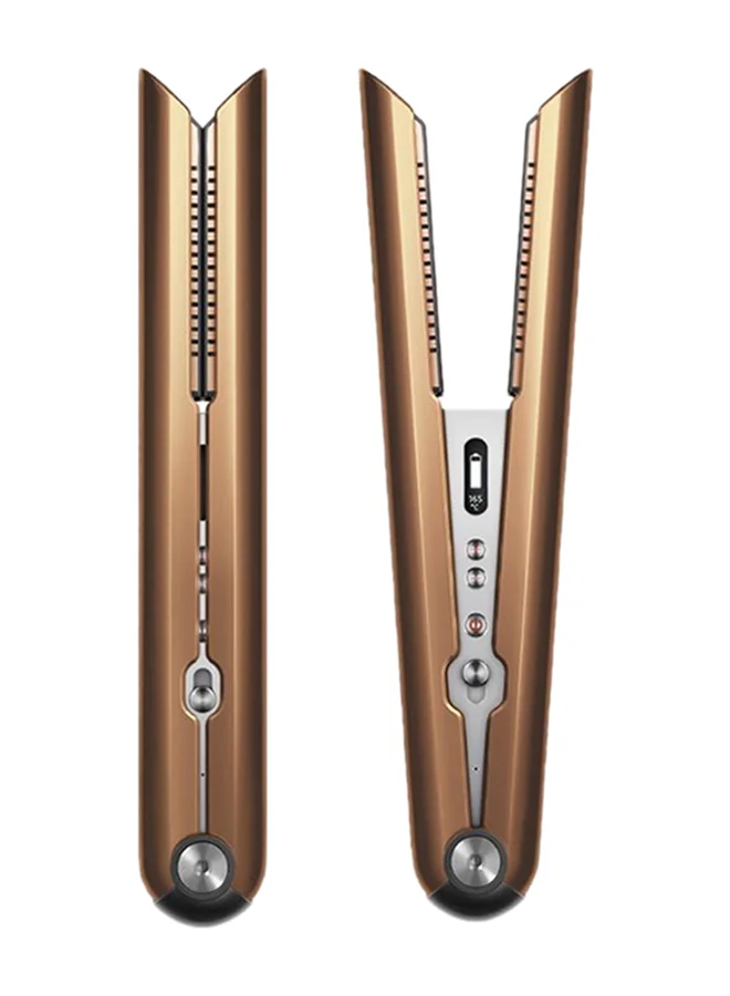 Premium Ionic Hair Straightener High-Speed Professional Styling Tool (Copper/Nickel, 1 Unit) il5gc