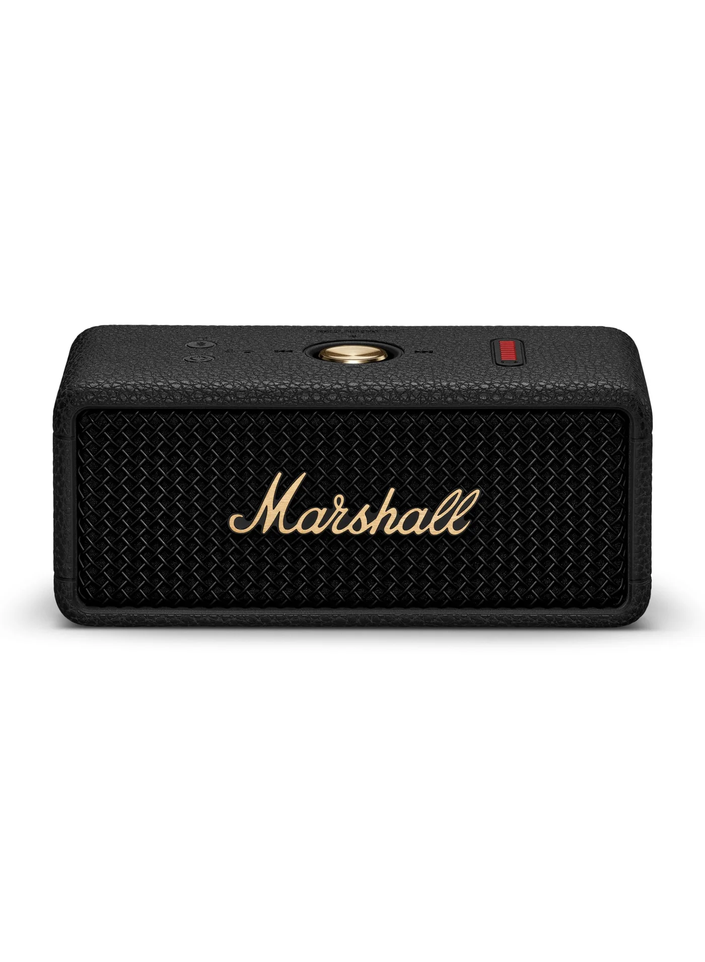 Portable Wireless Bluetooth Speaker Premium Water Resistant Audio Device (Black and Brass) mm9o5