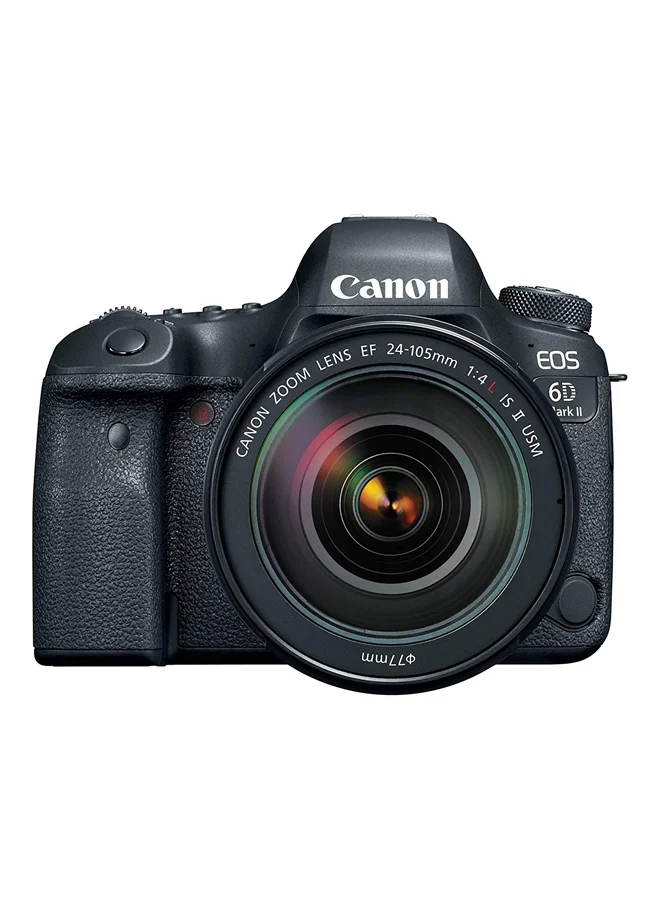 Professional Full-Frame DSLR Camera Kit with 24-105mm Lens 26.2MP Touchscreen (Black) kgaql