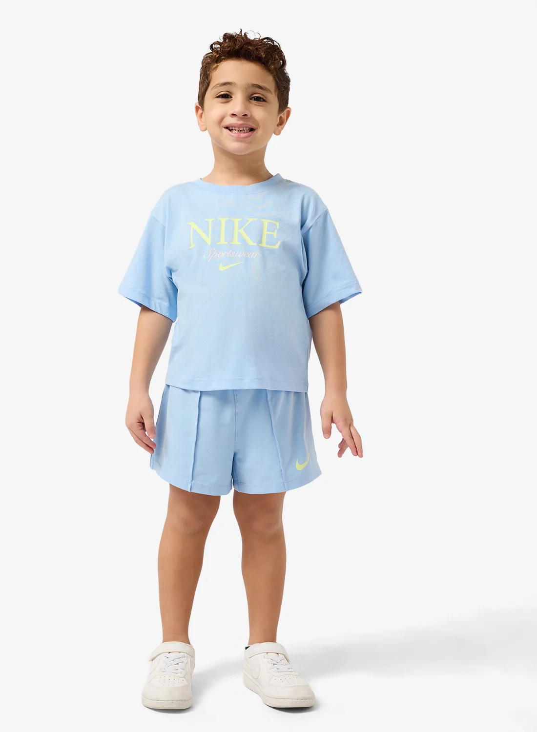 Athletic Kids Hybrid Shorts Set Premium Lightweight Quick-Dry Activewear (Kids, 120 cm) vfmei