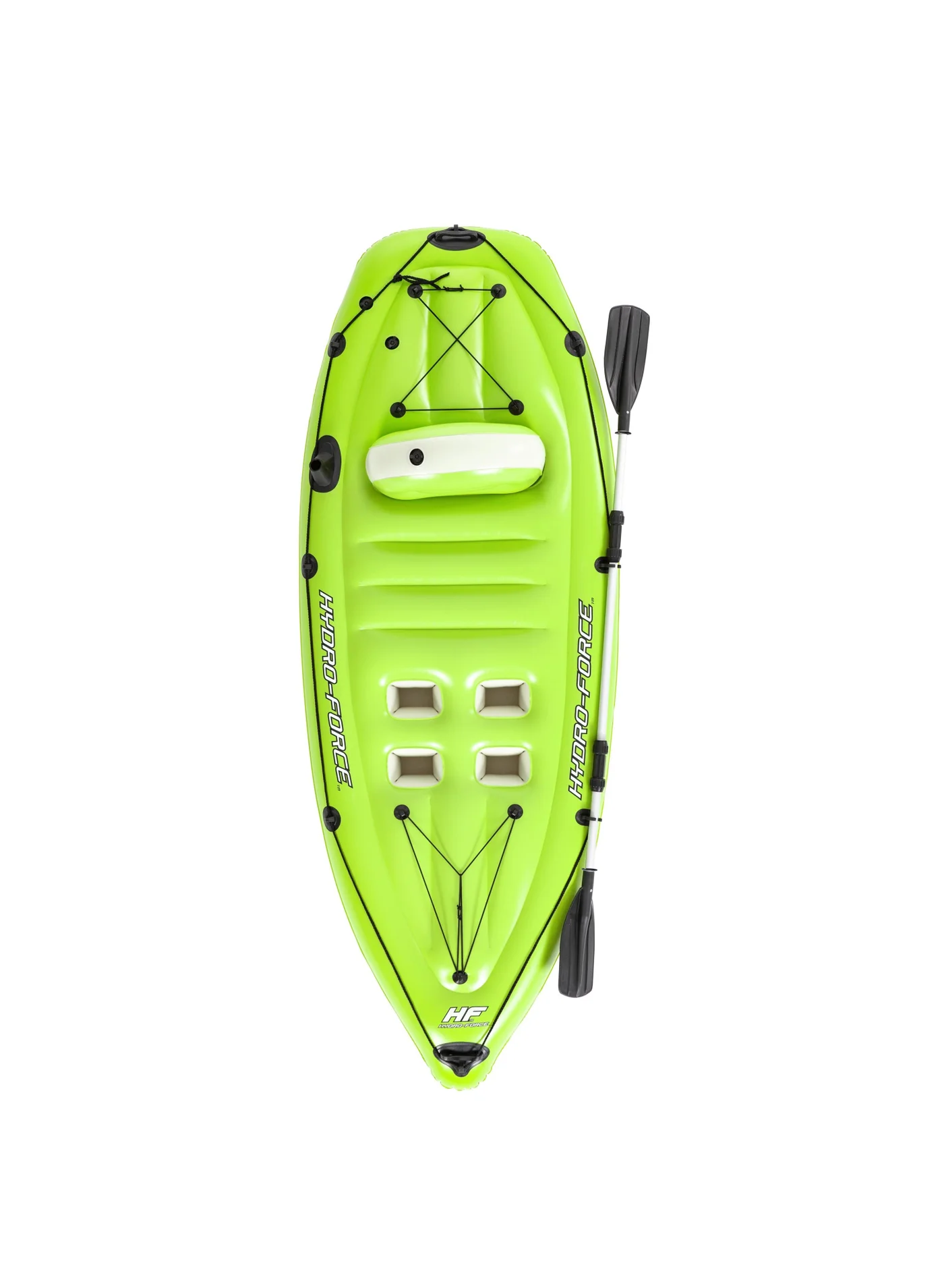 Inflatable Koracle Boat for Water Recreation and Leisure (Heavy-Duty PVC, 1-Person Capacity) xefv9