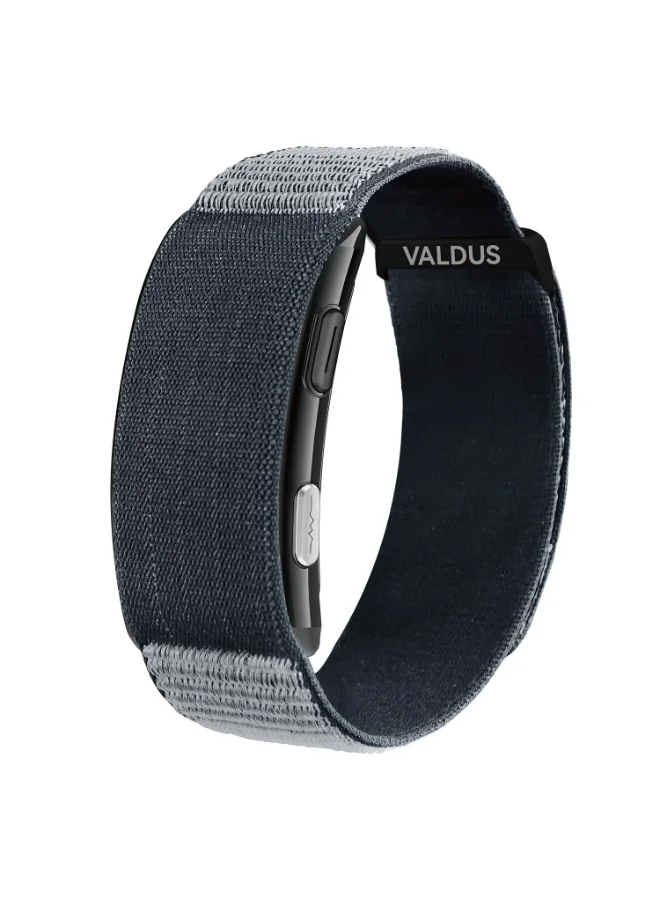 VALDUS VITRO Smart Health Tracking Bracelet with ECG and Activity Monitoring (Black, Unisex) lilex
