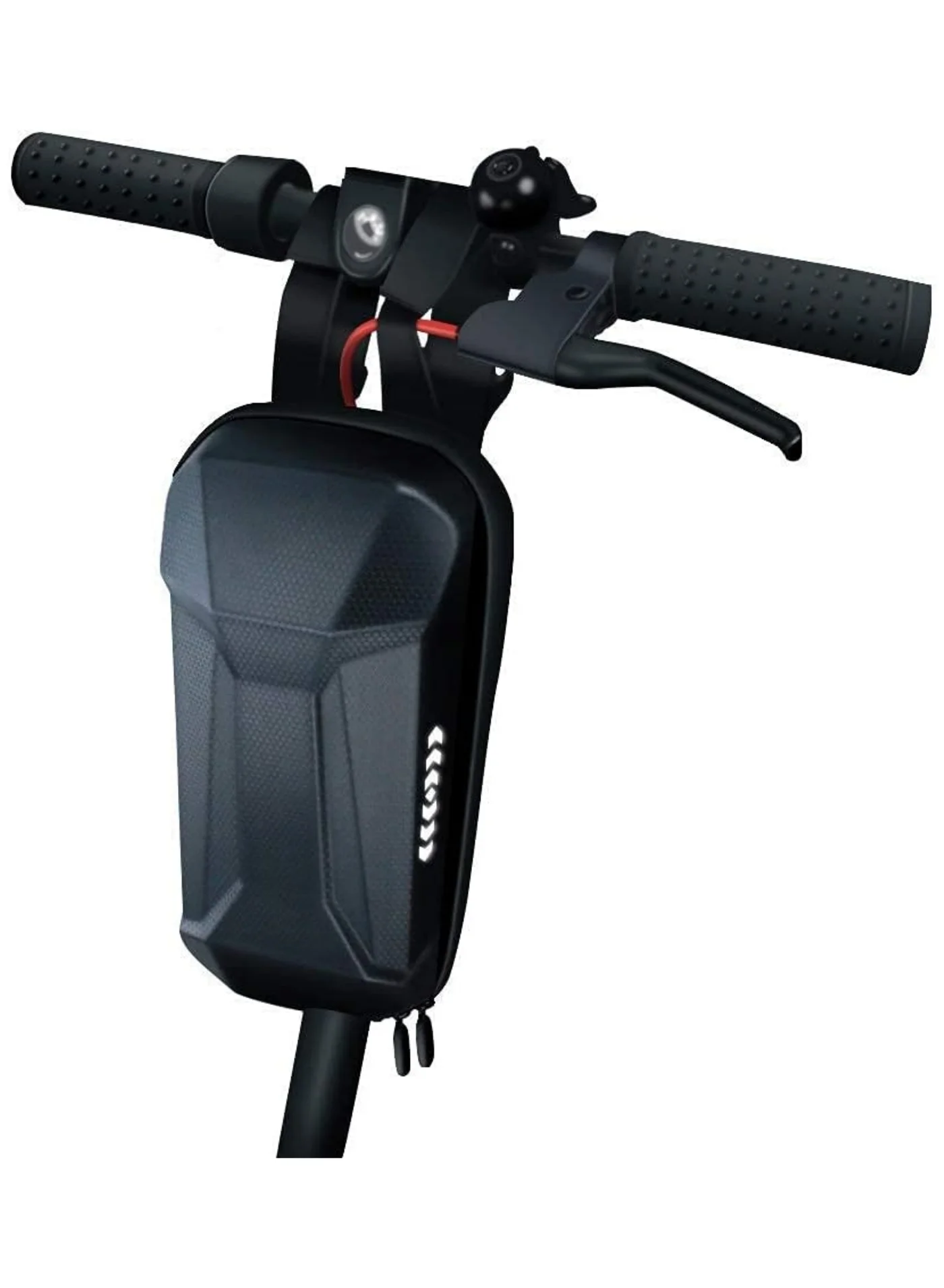 Rock Pow Electric Scooter Handlebar Storage Bag (Waterproof EVA, 2L) Premium Front Hanging Organizer for Charger and Repair Tools cuvwl