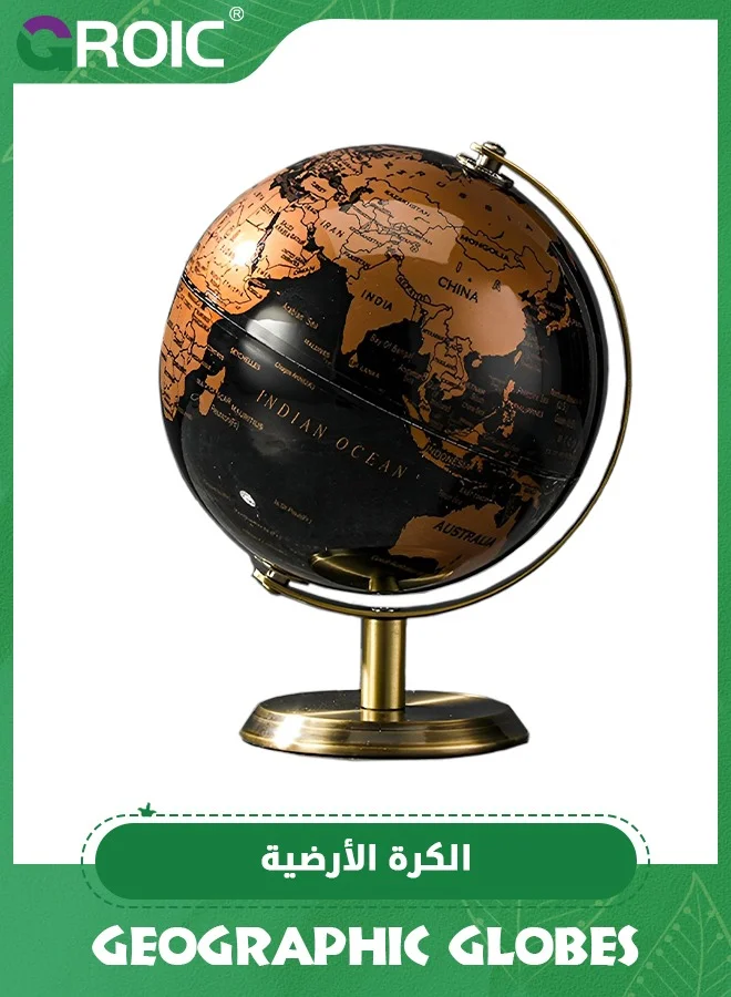 GROIC World Globe with Stand for Home and Office Decor (14 cm) 42nef