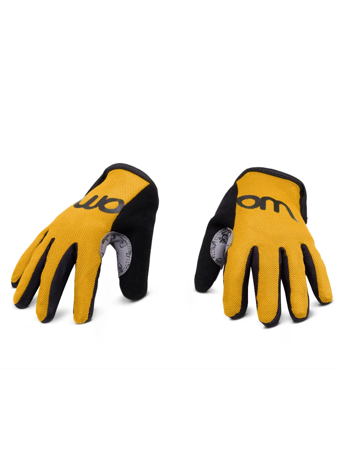 Premium Kids Cycling Gloves Padded Palm Grip Breathable Stretch Fabric for Youth (Sunny Yellow, Size 5) yfrdt