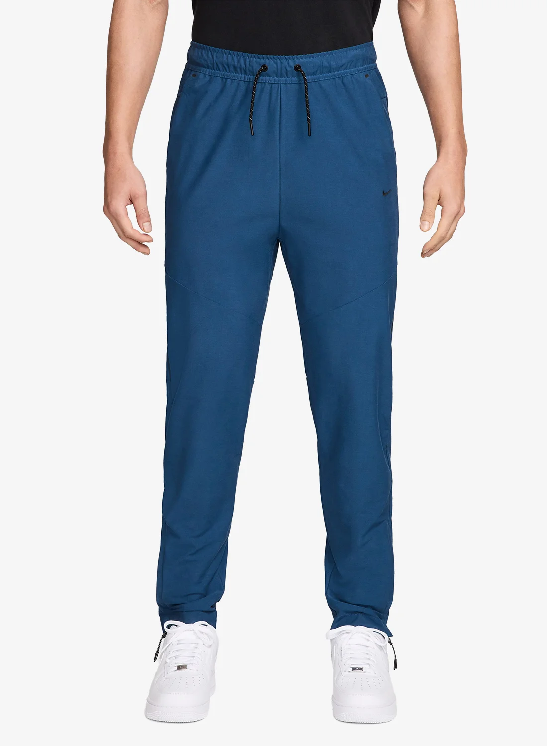 Athletic Tech Knitted Drill Sweatpants Premium Casual Joggers for Men (Black, Medium) bgvj7