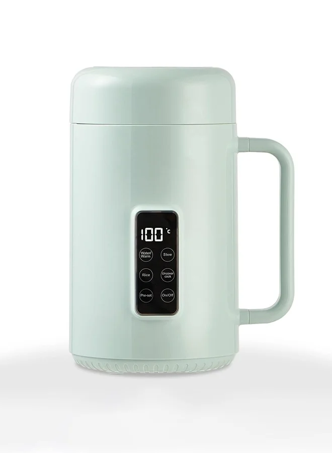 Garlo Portable Electric Hot Pot Mini Cooking Kettle with Temperature Control (800 mL) p01xw