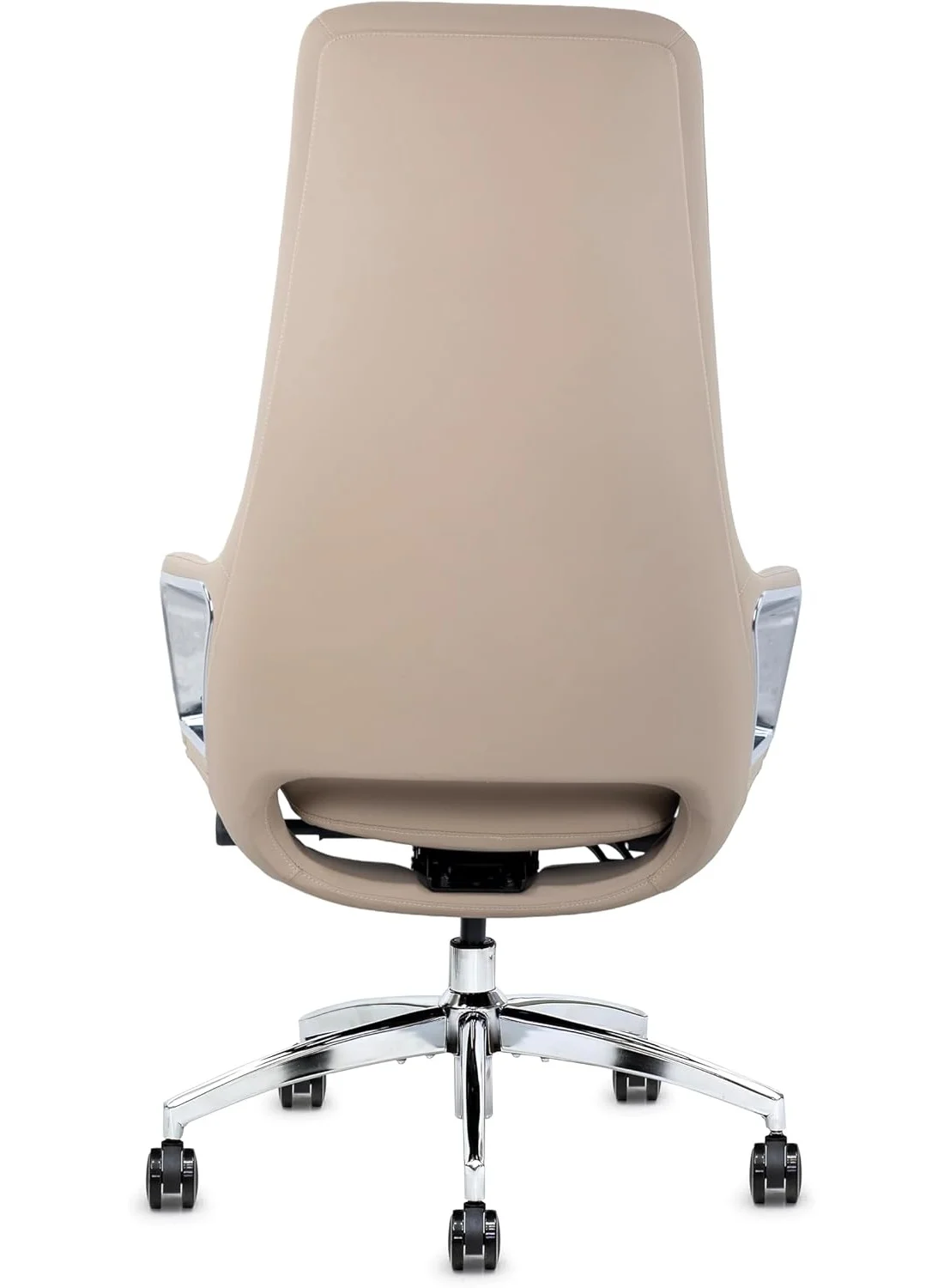 Multi Home Furniture Executive High Back Office Chair with Height Adjustment and Tilt Lock Mechanism (Beige, 120 cm) 2fymy