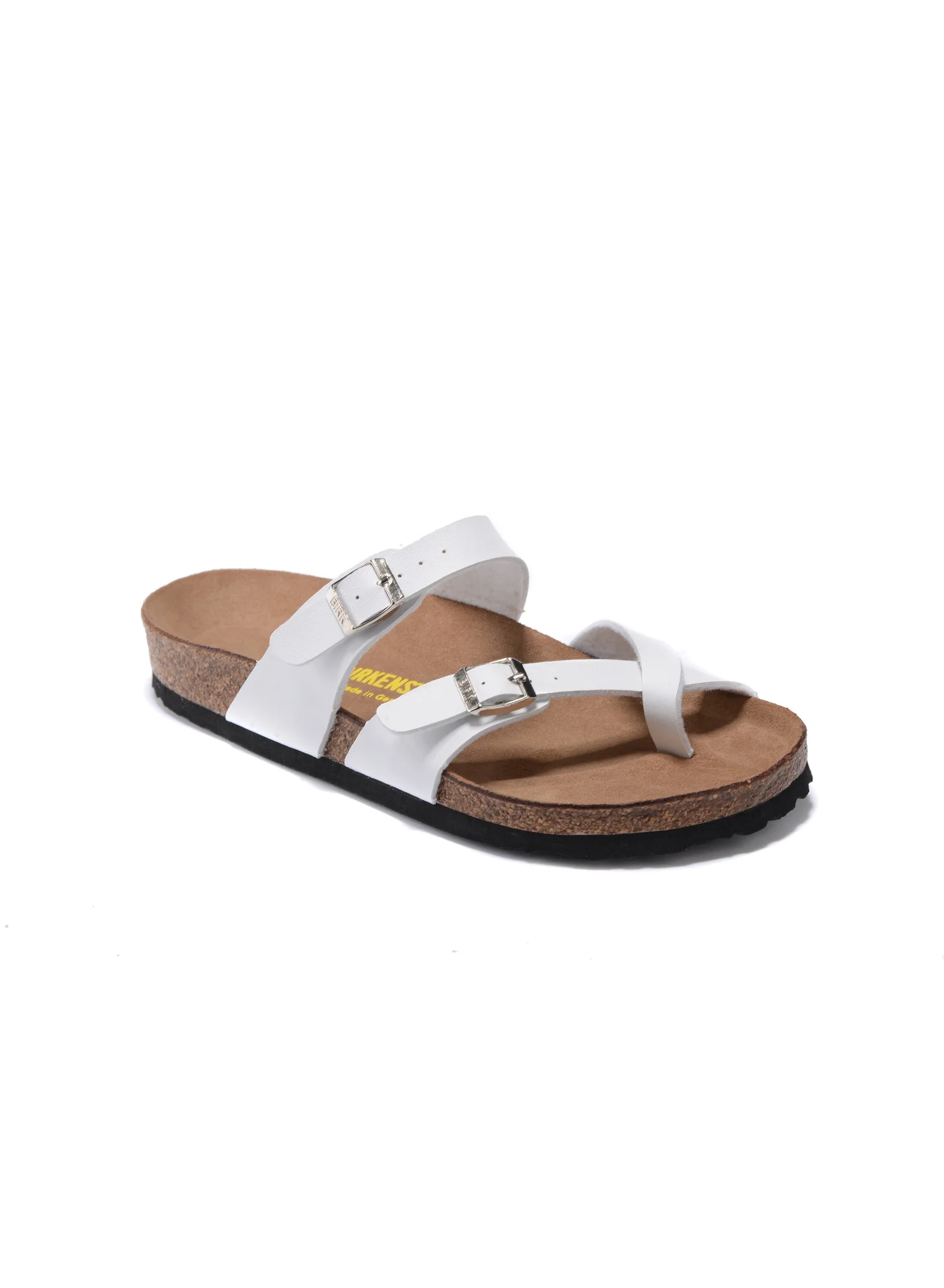 Premium Synthetic Leather Sandals Graceful Pearl White (Adult, Women) fz4ck